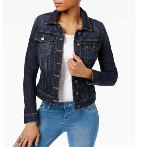 Kut From the Kloth Helena Denim Jean Jacket Size M - Picture 1 of 11